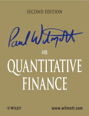 Paul Wilmott on Quantitative Finance 3 Volume Set (2nd Edition),Used