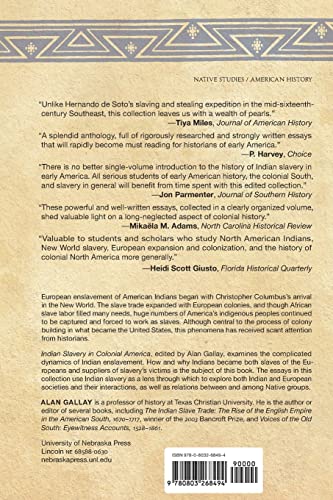 Indian Slavery In Colonial America