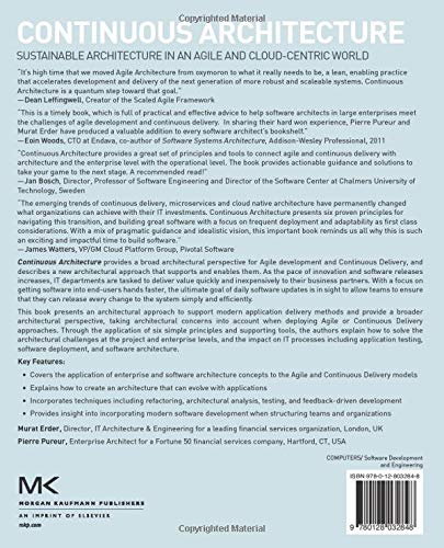 Continuous Architecture: Sustainable Architecture in an Agile and CloudCentric World,Used