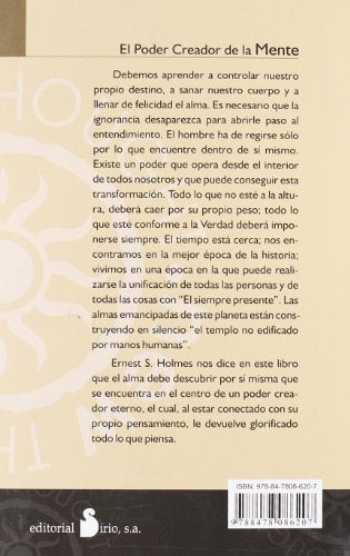 Poder Creador De La Mente, El (Spanish Edition)-new