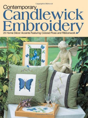 Contemporary Candlewick Embroidery,Used