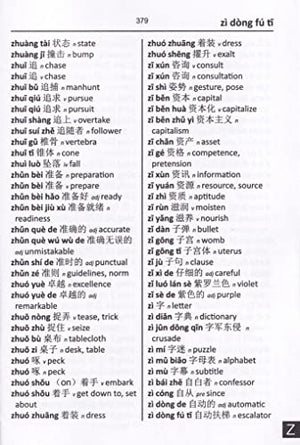 imusti Chinese BD Word To Word Dictionary for Exams - Chinese & English Edition