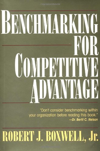 Benchmarking For Competitive Advantage,New