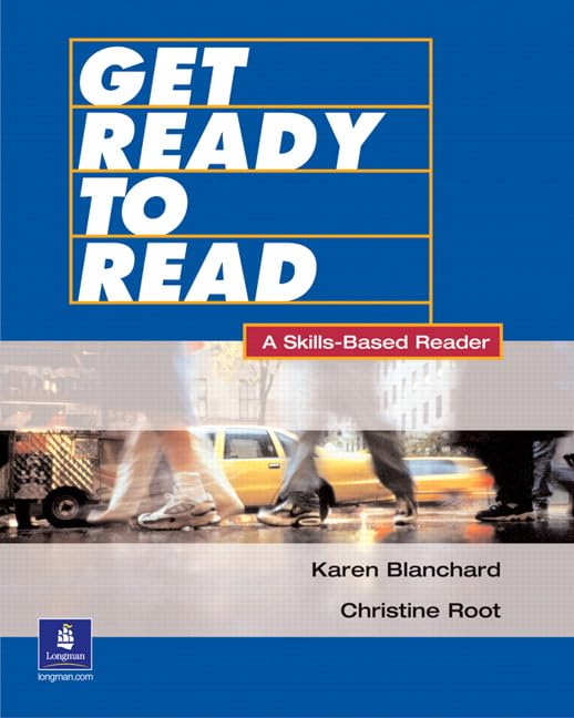 Get Ready to Read: A SkillsBased Reader,Used