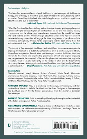 Crossroads in Psychoanalysis, Buddhism, and Mindfulness: The Word and the Breath,Used