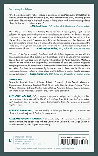 Crossroads in Psychoanalysis, Buddhism, and Mindfulness: The Word and the Breath,Used