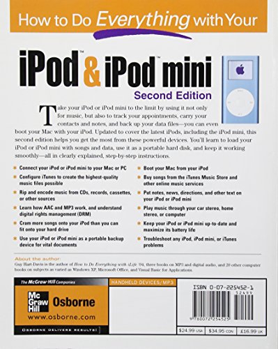 How to Do Everything with Your iPod & iPod mini, Second Edition,Used