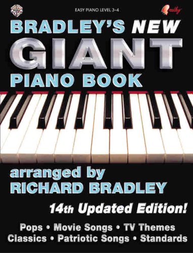 Bradley's New Giant Piano Book,Used