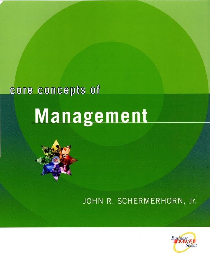 Core Concepts of Management,Used