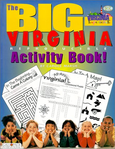 The Big Virginia Reproducible Activity Book (The Virginia Experience),Used