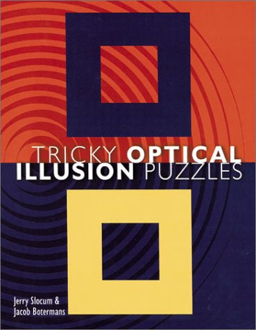 Tricky Optical Illusion Puzzles,Used