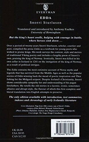 Edda (Everyman's Library),Used