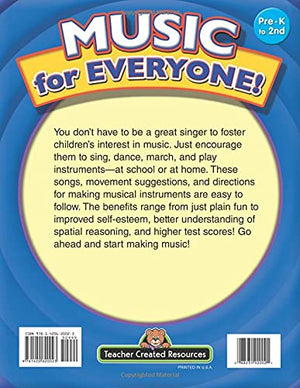 Music for Everyone: Prek Grade 2,Used