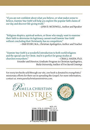 Examine Your Faith!: Finding Truth in a World of Lies (Faith to Live by),Used