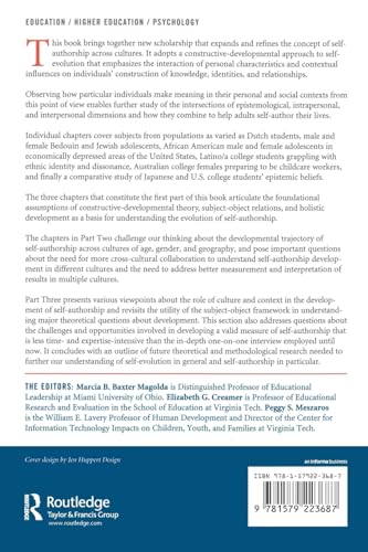 Development And Assessment Of Selfauthorship,Used