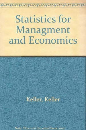 Statistics for Managment and Economics,Used