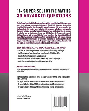 11+ Super Selective Maths: 30 Advanced Questions  Book 2,Used