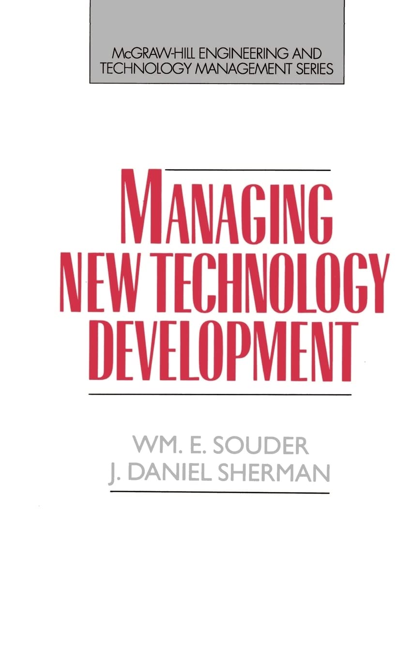 Managing New Technology Development,Used