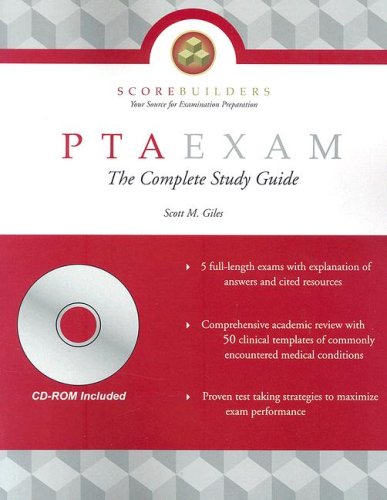 PTAEXAM, Physical Therapist Assistant: The Complete Study Guide,Used