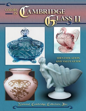 Colors in Cambridge Glass II,Used