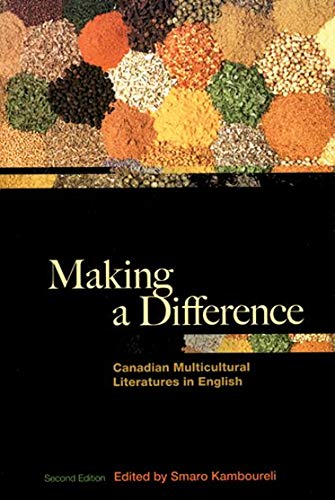 Making a Differnce: Canadian Multicultural Literature,Used