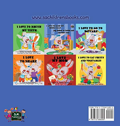 Jeg elsker at sove i min egen seng I Love to Sleep in My Own Bed: Danish English Bilingual Edition (Danish English Bilingual Col,Used