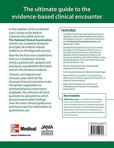 The Rational Clinical Examination: EvidenceBased Clinical Diagnosis (Jama & Archives Journals),Used
