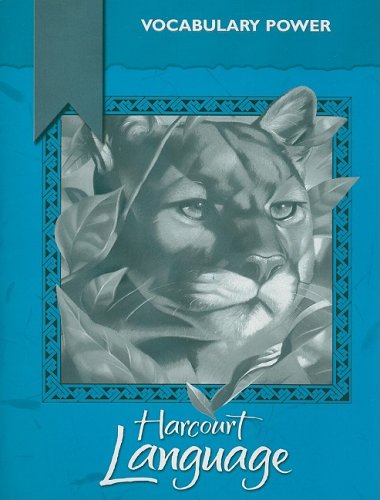 Harcourt Language Vocabulary Power, Grade 4