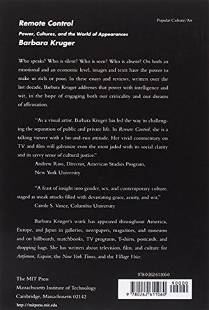 Remote Control: Power, Cultures, and the World of Appearances,New