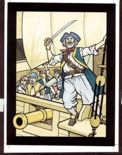 Pirates Stained Glass Coloring Book (Dover Fantasy Coloring Books)