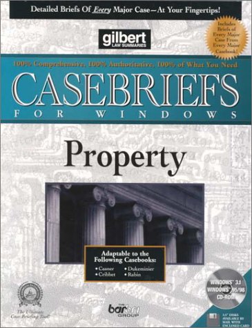 Casebriefs: Property (Gilbert Law Summaries),Used
