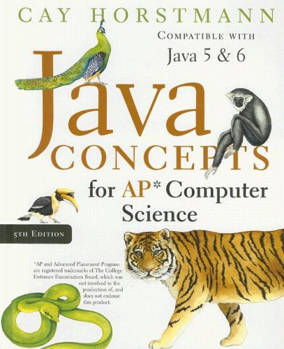 Java Concepts for AP Computer Science,Used