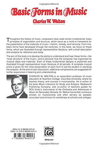 Basic Forms In Music,New