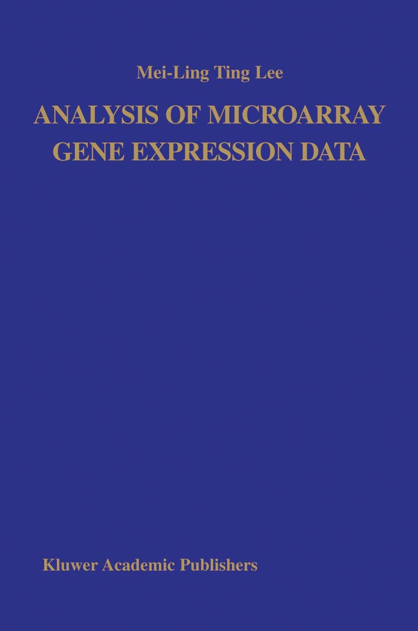 Analysis of Microarray Gene Expression Data (Trends in Logic),Used