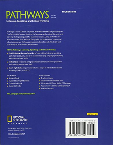 Pathways: Listening, Speaking, and Critical Thinking Foundations,Used