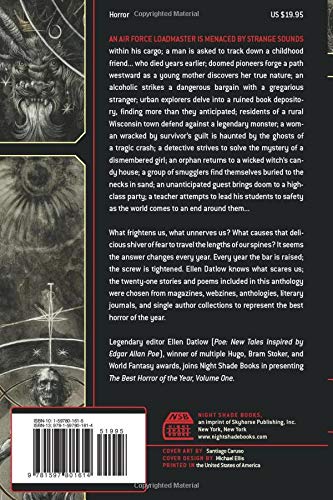 Best Horror of the Year, Vol. 1,New