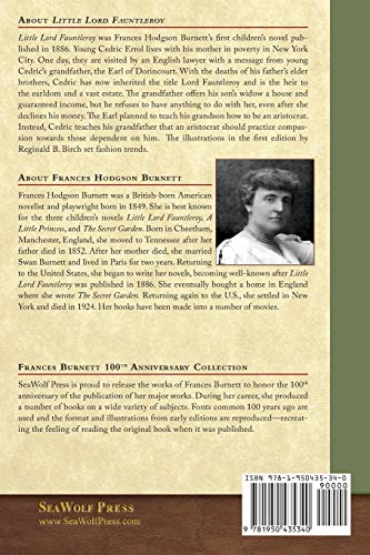 Little Lord Fauntleroy (Illustrated 1913 Edition): Updated With Foreword And Original Illustrations