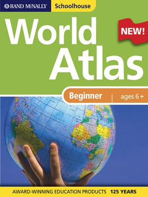 Rand McNally Schoolhouse Beginner's World Atlas,Used