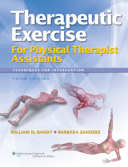 Therapeutic Exercise for Physical Therapy Assistants: Techniques for Intervention (Point (Lippincott Williams & Wilkins)),Used