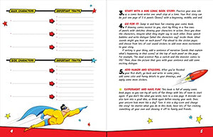 Draw Your Own Comic Book: ActionReady Comic Pages, KidFriendly Instructions, and Colorful Stickers to Bring Your Amazing Story,Used