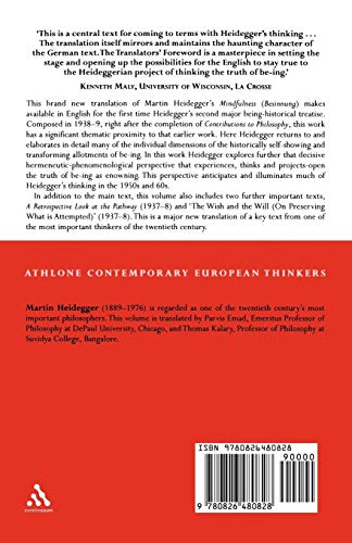 Mindfulness (Athlone Contemporary European Thinkers),Used