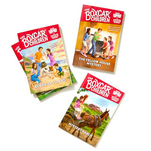 The Boxcar Children Mysteries Boxed Set 14: The Boxcar Children; Surprise Island; The Yellow House; Mystery Ranch,New
