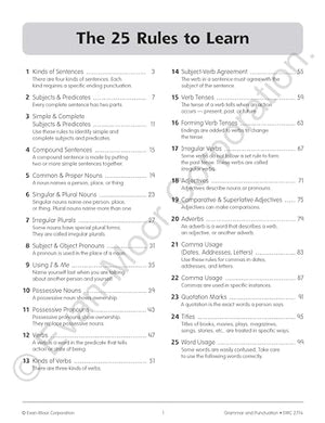 Grammar and Punctuation, Grade 4,Used