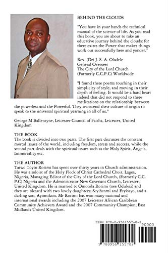 Behind the Clouds  Understanding the way of the wholesome God,Used