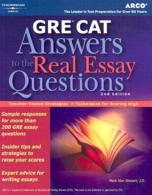 Gre Cat Answers To Real Essay Questions,Used