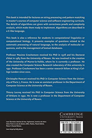 Algorithms on Strings,Used