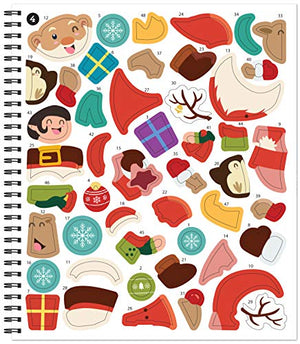 Brain Games  Sticker By Number: Christmas (Bus Cover)