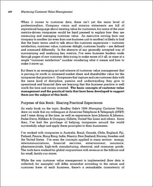 Mastering Customer Value Management: The Art and Science of Creating Competitive Advantage,Used