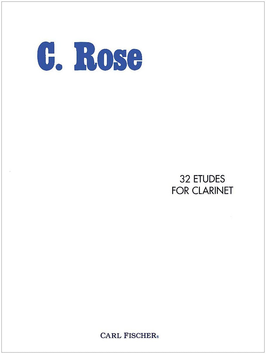 32 Etudes For Clarinet-new
