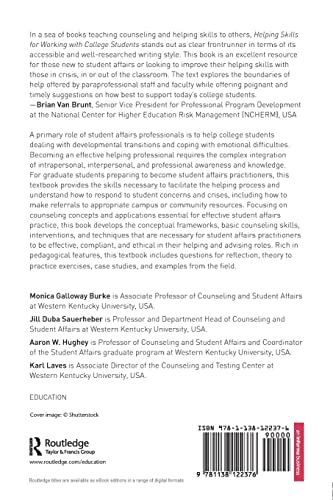 Helping Skills for Working with College Students,Used